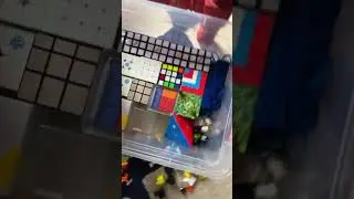 I organized my collection #animation #music #cartoon #rubikscube