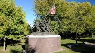 The IWO JIMA Memorial at Soldiers Walk Memorial Park - Short Introduction Version