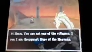 Dragon Quest 9 - meeting Greygnarl