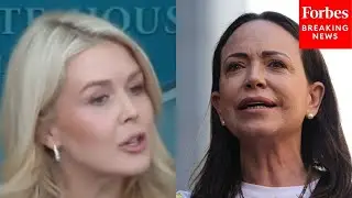 Karoline Leavitt: Trump's Meeting With Machado Will Be A 'Frank And Positive' Talk About Venezuela