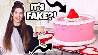 Turning a BOX into a CAKE?! 🍰 Deco Cake Jewelry Box