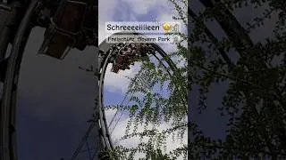 Summervibes 🎢 Freisch&uuml;tz im Bayern Park 🎢 #achterbahn #freizeitpark #mega #rollercoaster #coaster