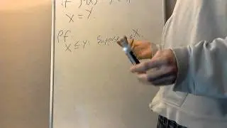Set equality proof example 1