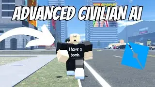 Advanced Civilian AI  | Roblox Showcase #1 | Empire