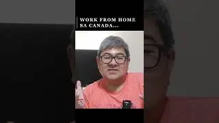 WORK FROM HOME SA CANADA I NOYTEBS VLOG #shorts