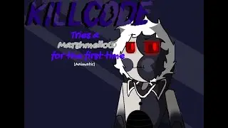 Killcode trying a marshmallow, for the first time @SunMoonShow