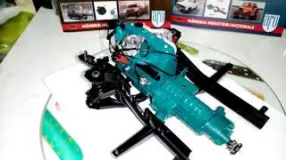 Aro 240 Eaglemoss 1:8 numarul 17 Montarea  motorului pe sasiu