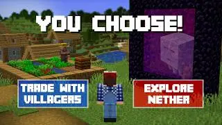 Minecraft: Выбор за тобой! | Интерактивное видео