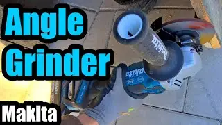 Makita DGA513Z Angle Grinder Review & Test | Brushless, Variable Speed, Brake, Unboxing, MakPac4 Box