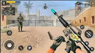 FPS commando gun game/gun game #gungame #game #gameplay #gunshorts 