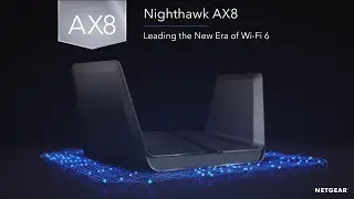 Netgear nighthawk ax8 8-stream ax6000 wifi router wifi 6 (rax80) review