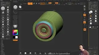 059 ZBrush: методы работы с твёрдыми поверхностями