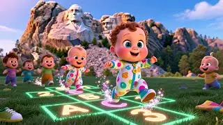 Mount Rushmore Baby Faces | Fun Nursery Rhyme Song for Kids