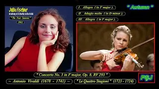 Julia Fischer - AUTUMN (Antonio Vivaldi-The Four Season) + Videoclip BIOGRAFIC +5.1(JohnnyPS=ROM&Acirc;NĂ)