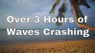 Work From Home Background Noise-  3 hours of Beach  Waves