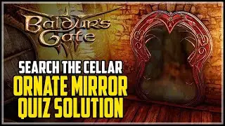 Ornate Mirror Quiz Solution Baldur's Gate 3