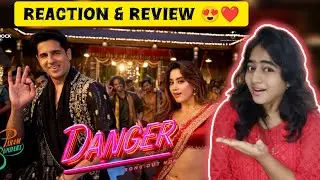 Danger |Param Sundari Song Reaction |Sidharth M, Janhvi K | Sachin Jigar, Vishal Dadlani #reaction