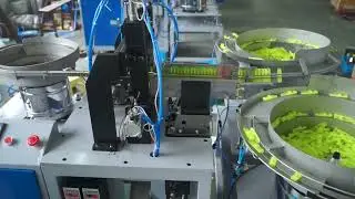 U clothespin assembly machine