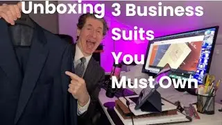 3 Essential Custom Suits Every Businessman Needs | Charcoal Power, Luxe Blue & Black Elegance