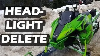 M8000 Headlight DELETE COLD AIR Kit