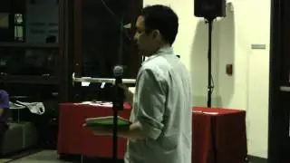 Patrick Boyle at the Synthetic Biology Slam