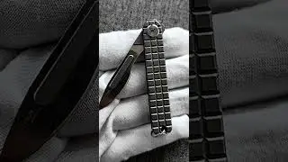 Pocket-Sized Titanium Folding Knife - Portable EDC Utility