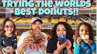 🍩 TRYING THE FAMOUS HURTS Co DONUTS |Family Vlog