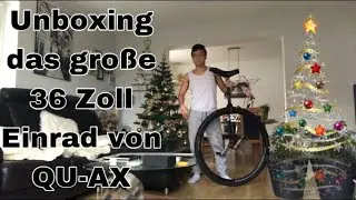 Wir haben das 36 Zoll Einrad von QU-AX gekauft und gebaut