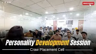 Personality Development Session at Craw | Cyber Security Placements | Craw Placements 2024