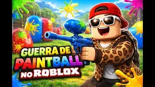 GUERRA DE PAINTBALL NO ROBLOX