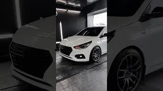 Полный процесс &mdash; в Telegram @keonechannel  #carproject #solaris #beforeafter #тюнинг