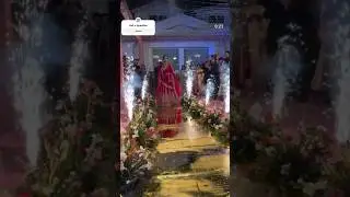 special mirror entry bride
