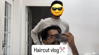 Haircut vlog✂️❤️ Daily vlog day 62 vs 100 days challenge 📈✅
