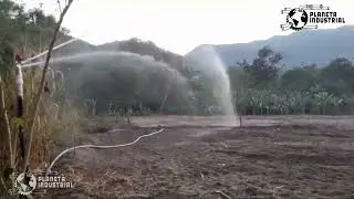FUNCIONAMIENTO DE ASPERSOR TIPO CAÑÓN DE 2 PULGADAS