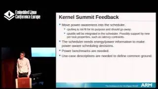 (BoFs) Power-Aware Scheduling - Morten Rasmussen, ARM, Ltd.