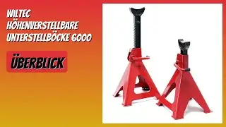 BEWERTUNG (2026): Wiltec H&ouml;henverstellbare Unterstellb&ouml;cke 6000 kg. Infos