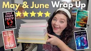 The 13 books I read in May & June 📖🤠 | May & June reading wrap up