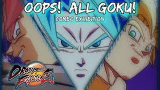 DBFZ Combo Exhibition - Goku / Goku Black / Goku SSGSS | 