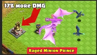 New Minion Prince With Hero Bell Versus All Troops