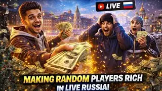 RUSSIAN GAMERS WENT CRAZY! I Gave Away My ENTIRE FORTUNE! 🤑 #gaming #liverussia