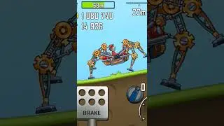 Spider 🕷 walk on Hill Climb Racing 😯😯#shorts #trending #viral #spiderman #spider