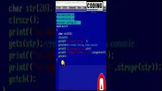 Convert lower case string into  upper case string using C program