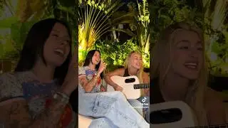 Ana Castela e Duda Bertelli cantando Jorge e Matheus. #anacastela #boiadeira #jorgeematheus
