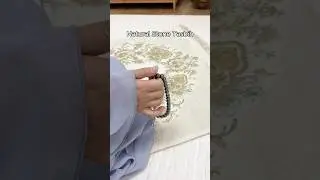Enjoy your prayer with pretty rug & natural stone tasbih~ #islamiclifestyle #muslimprayers #tasbih