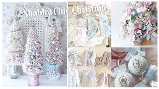 How do you make Shabby Chic Christmas decorations? 💝