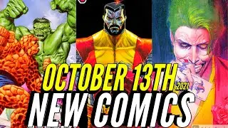 NEW COMIC BOOKS RELEASING OCTOBER 13TH 2021 MARVEL COMICS & DC COMICS PREVIEWS COMING OUT THIS WEEK
