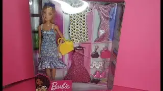 Barbie'nin Kıyafet Kombinleri Oyun Seti #GDJ40