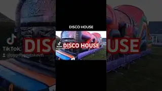DISCO HOUSE OBSTACALE COURSE BOUNCING CASTLE &hearts;️💖&hearts;️💖 #bouncehouses #castle #bouncycastle #bouncing