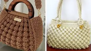 10 Handmade Bag | Crochet Bags | Premium Crochet Pattern Bags Collection For Women