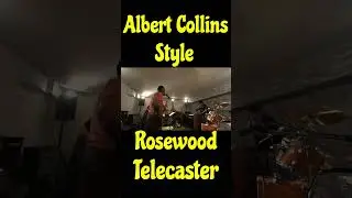 Albert Collins style #takemetotheriver #blues #rosewoodtelecaster #